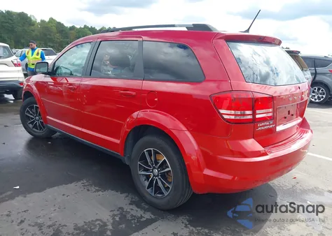 2017 Dodge Journey Se из США, поврежденный, VIN 3C4PDCAB3HT568326
